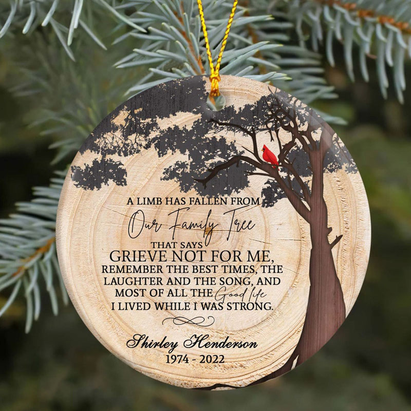 Memorial Christmas Ornaments