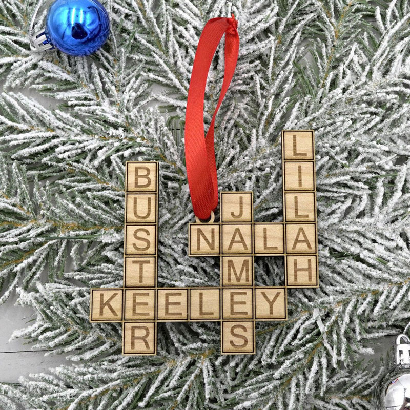 2024 Christmas Ornament Scrabble