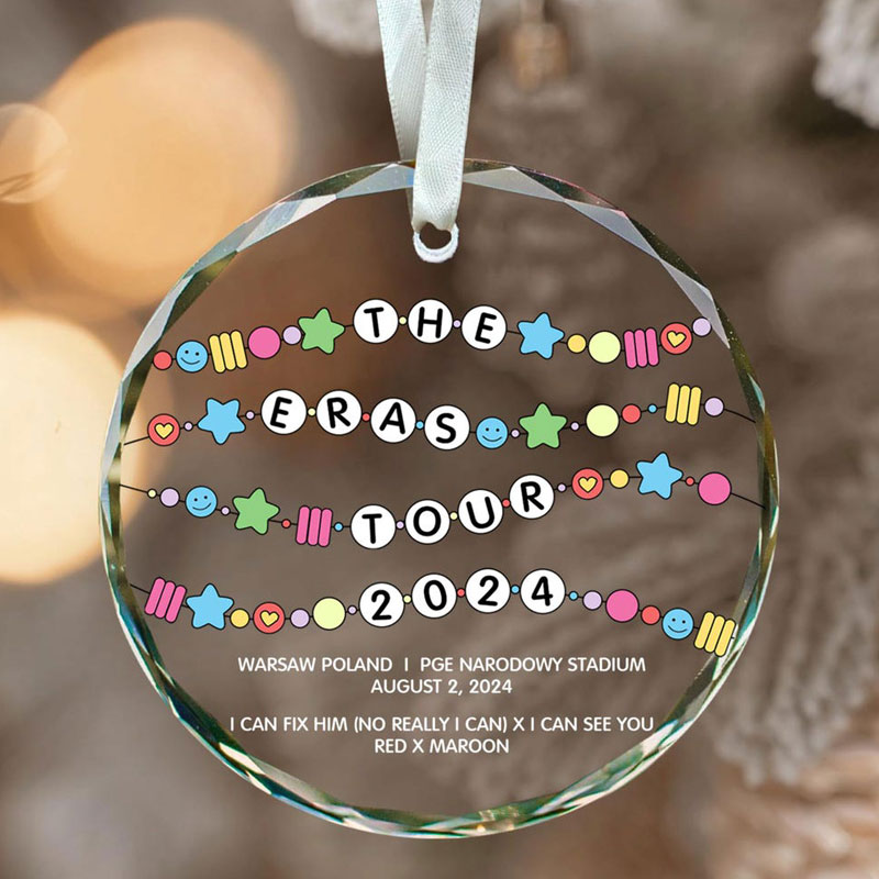 Custom TS Eras Tour 2024 Ornament