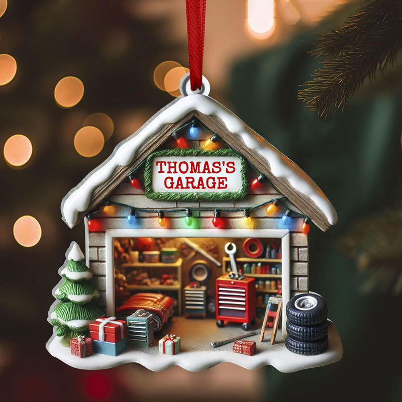 Personalized Garage Ornament
