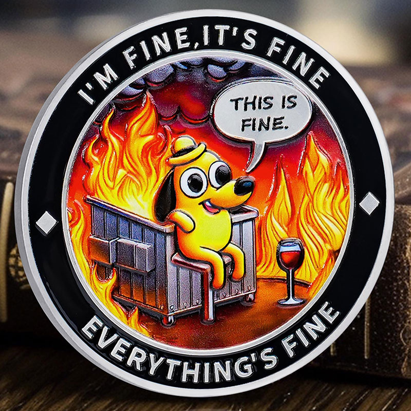 Dumpster Fire Challenge Coin