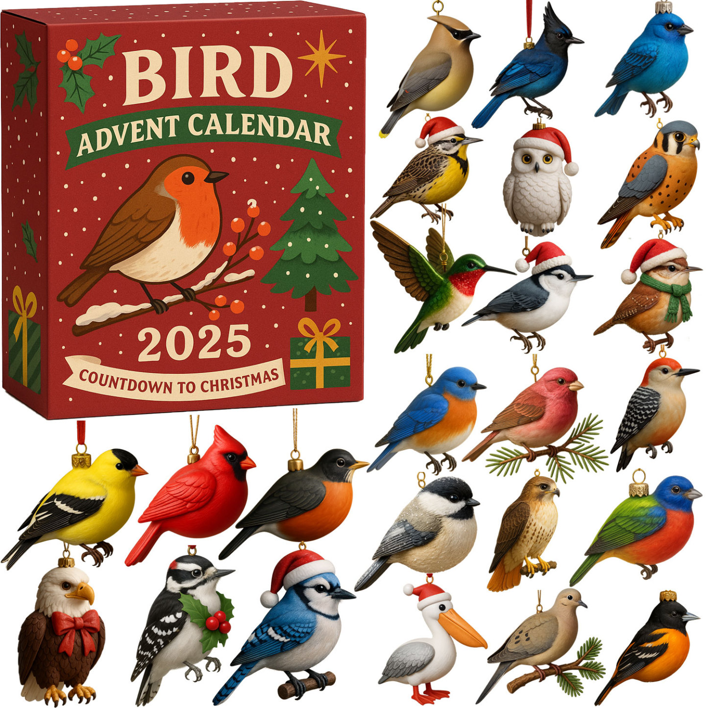 Bird Advent Calendar 2025