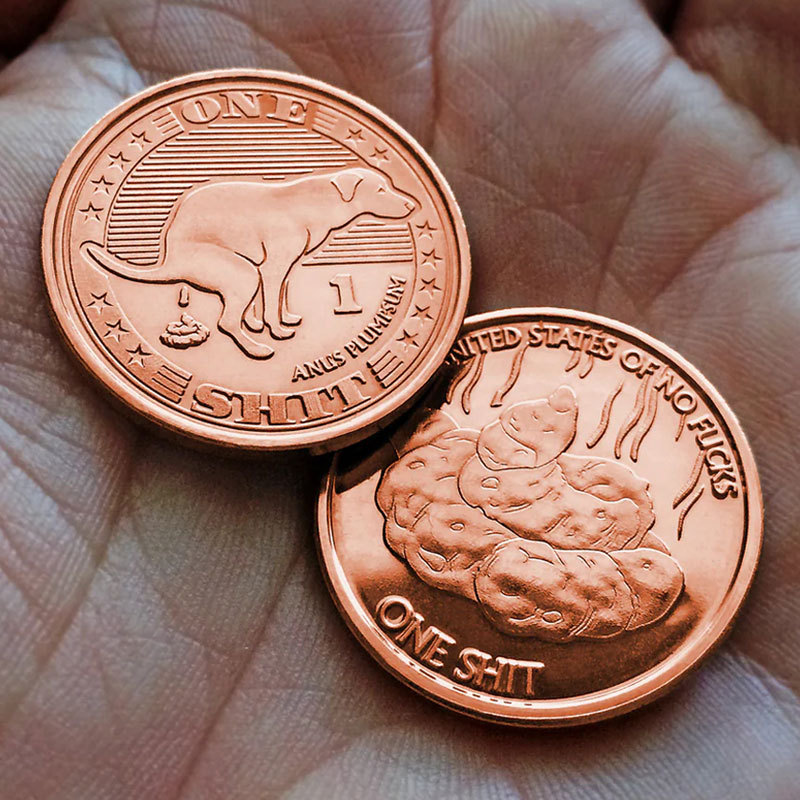 "SH*T" SINGLE COIN