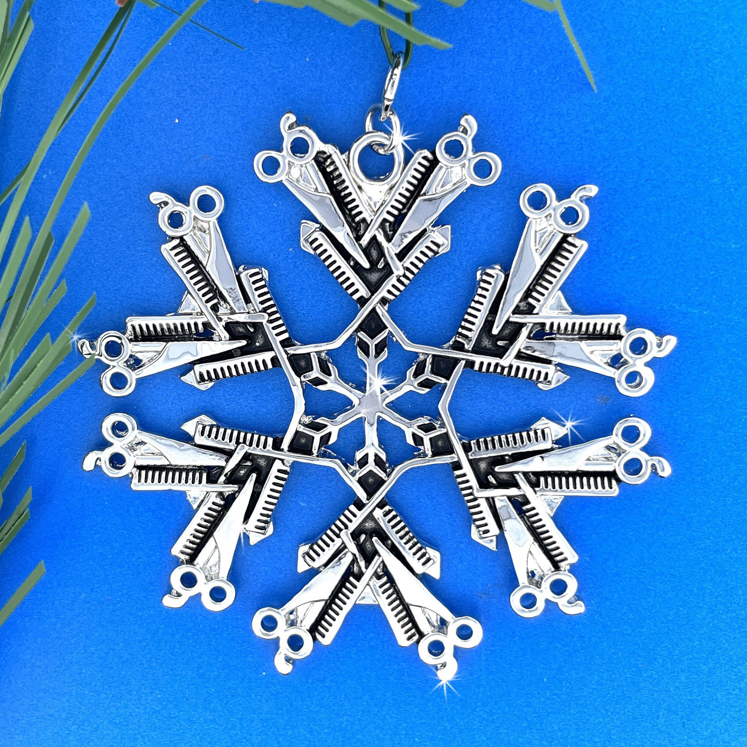 Hairdresser Snowflake Ornament