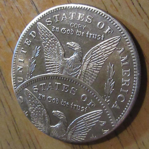 RARE USA Morgan Dollar Coin With ERROR Die 1893
