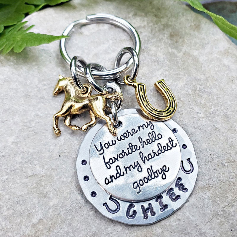 Horse Memorial KeyChain