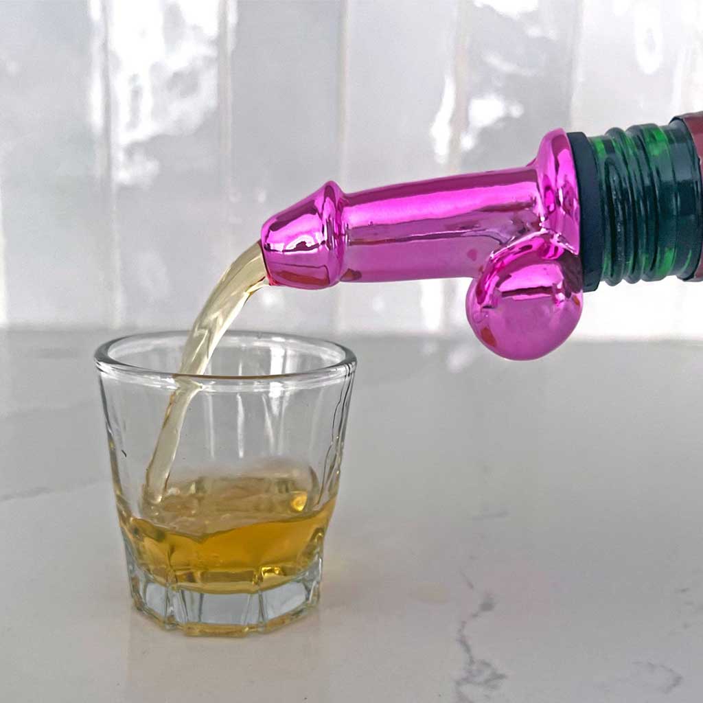 Funny Whiskey Bottle Pourer