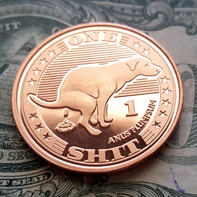 "SH*T" SINGLE COIN