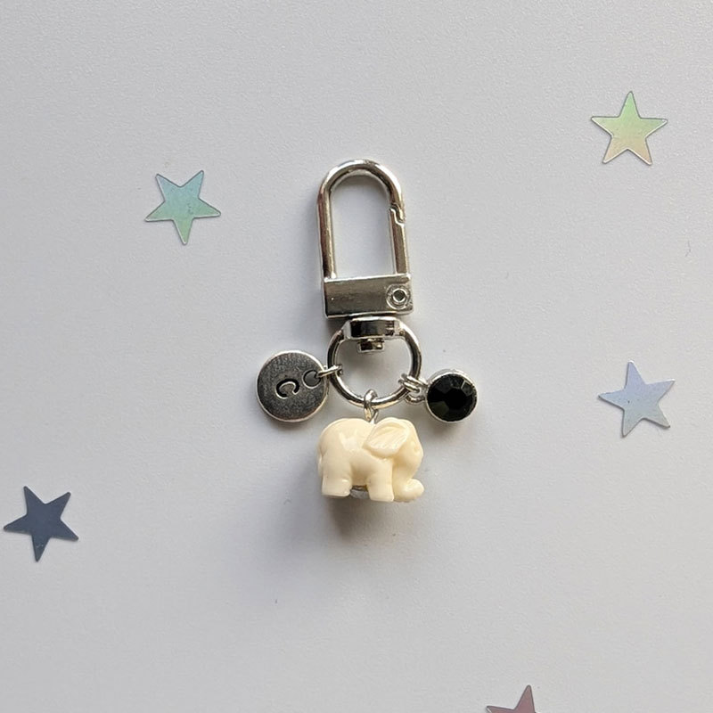Travel Cream Elephant keychain