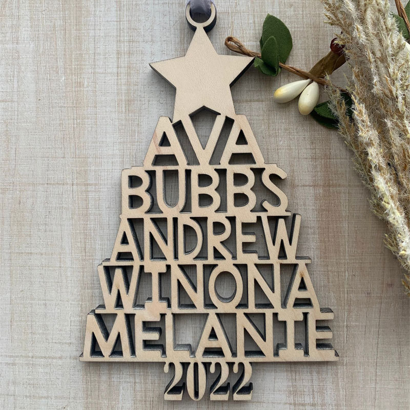 Family Christmas Ornament
