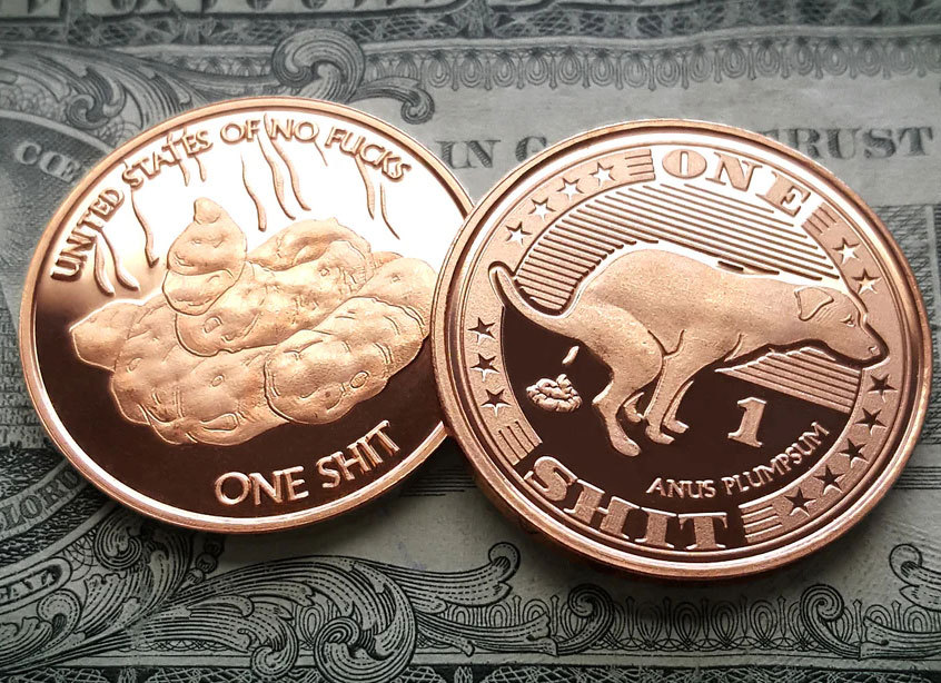 "SH*T" SINGLE COIN