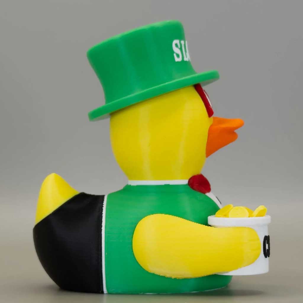 Lucky Slot Machine Duck