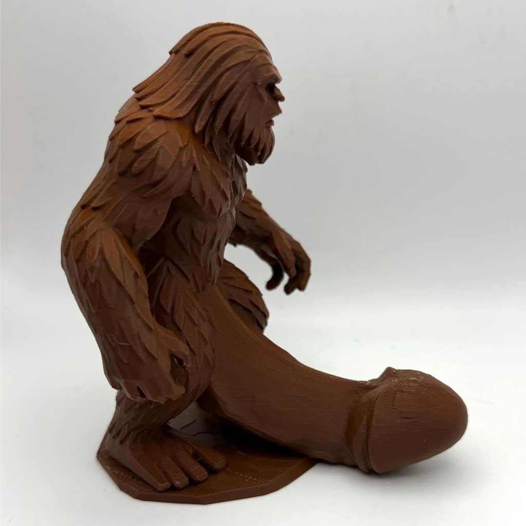 Sasquatch Bigfoot Dick Figure