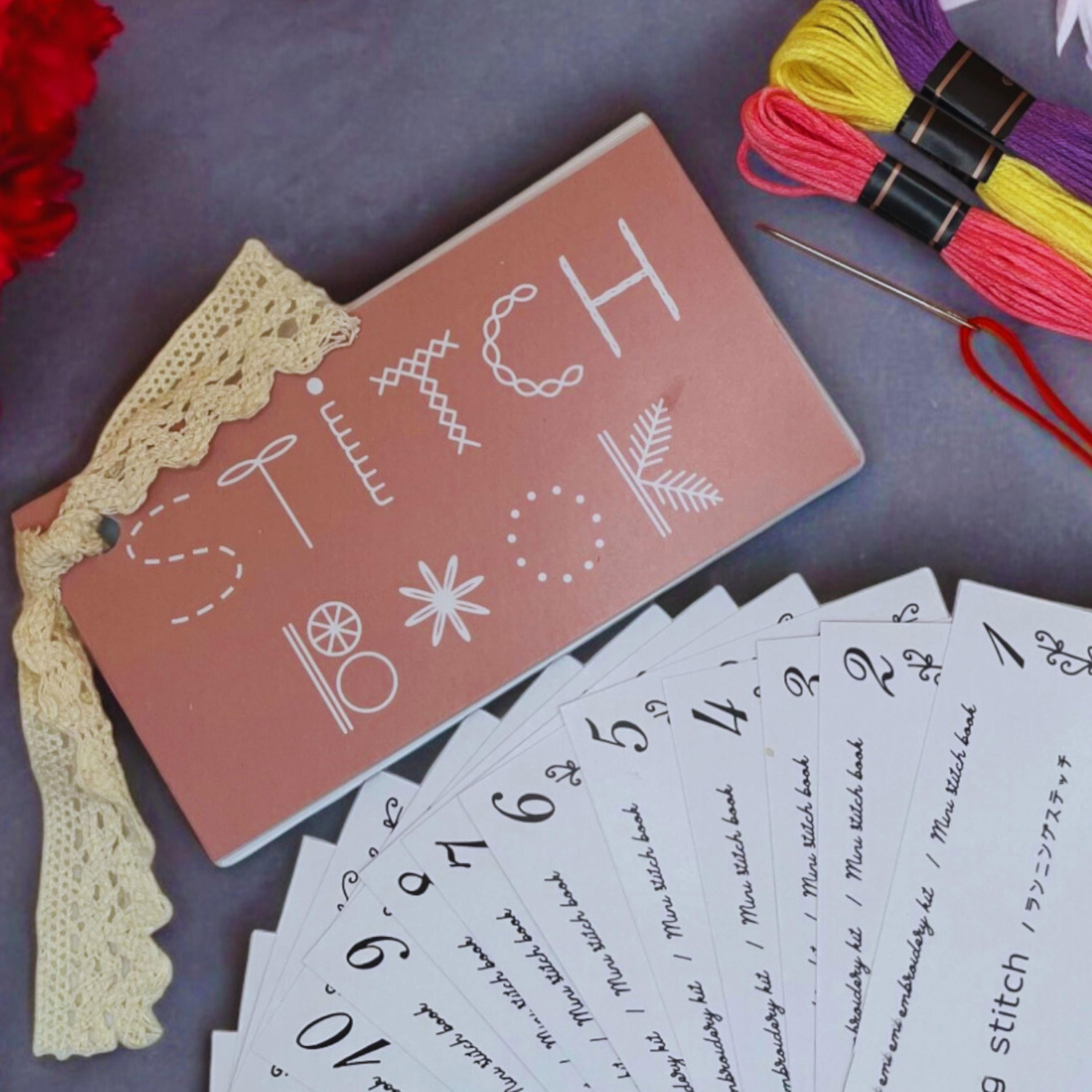 Embroidery Stitch Book Kit