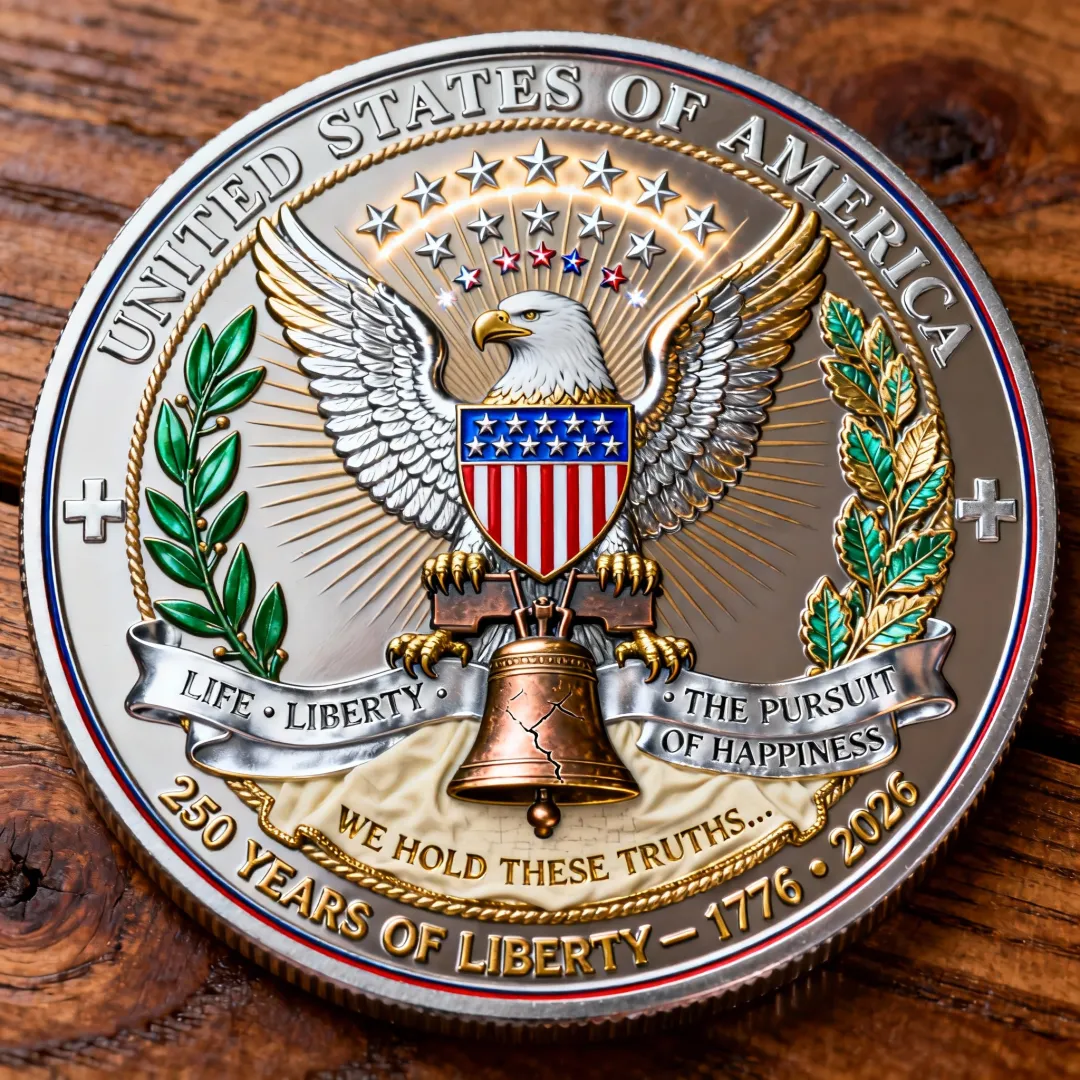 🏆Flash Sale 60% OFF - 🇺🇸 250 Years of Freedom – United States Commemorative Coin (1776–2026)