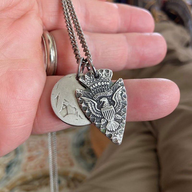 Arrowhead w/ Buffalo Nickel
