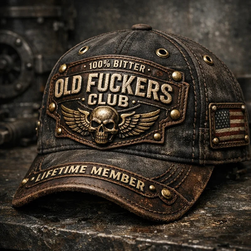 Early Christmas 49% OFFOld Fuckers Club-Vintage Baseball Cap