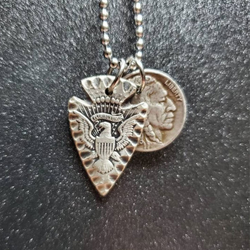 Arrowhead w/ Buffalo Nickel