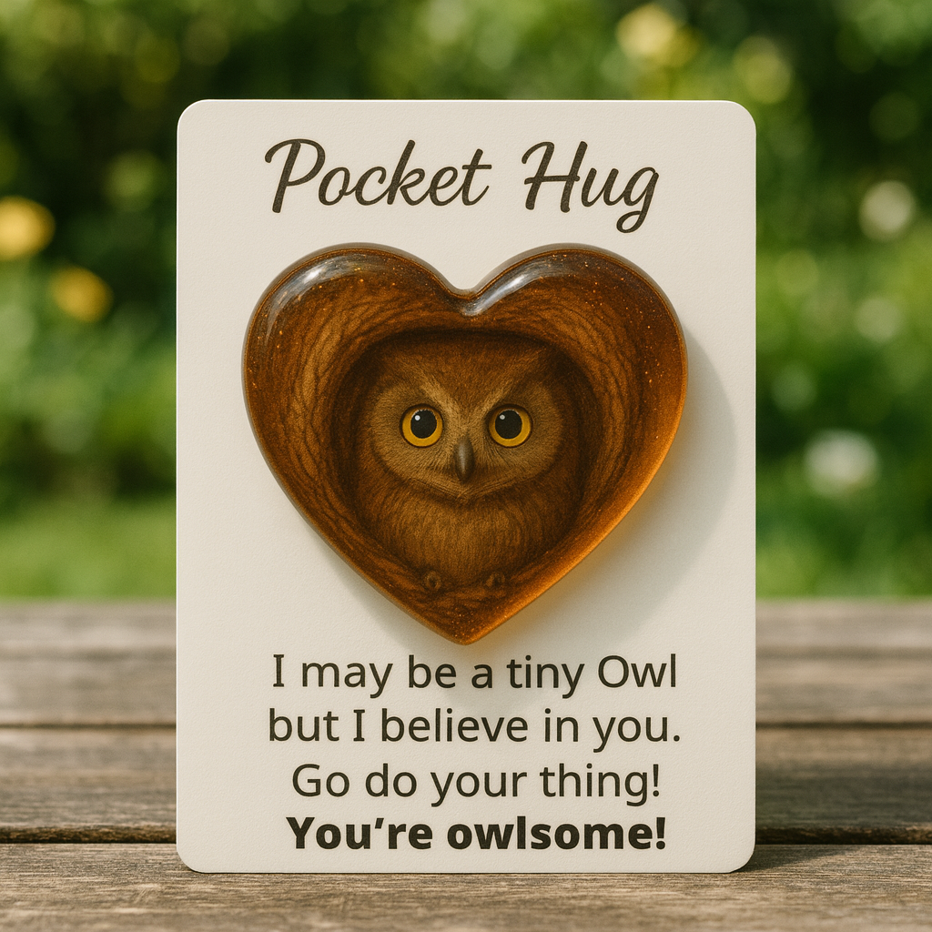 Owl Pocket Hug