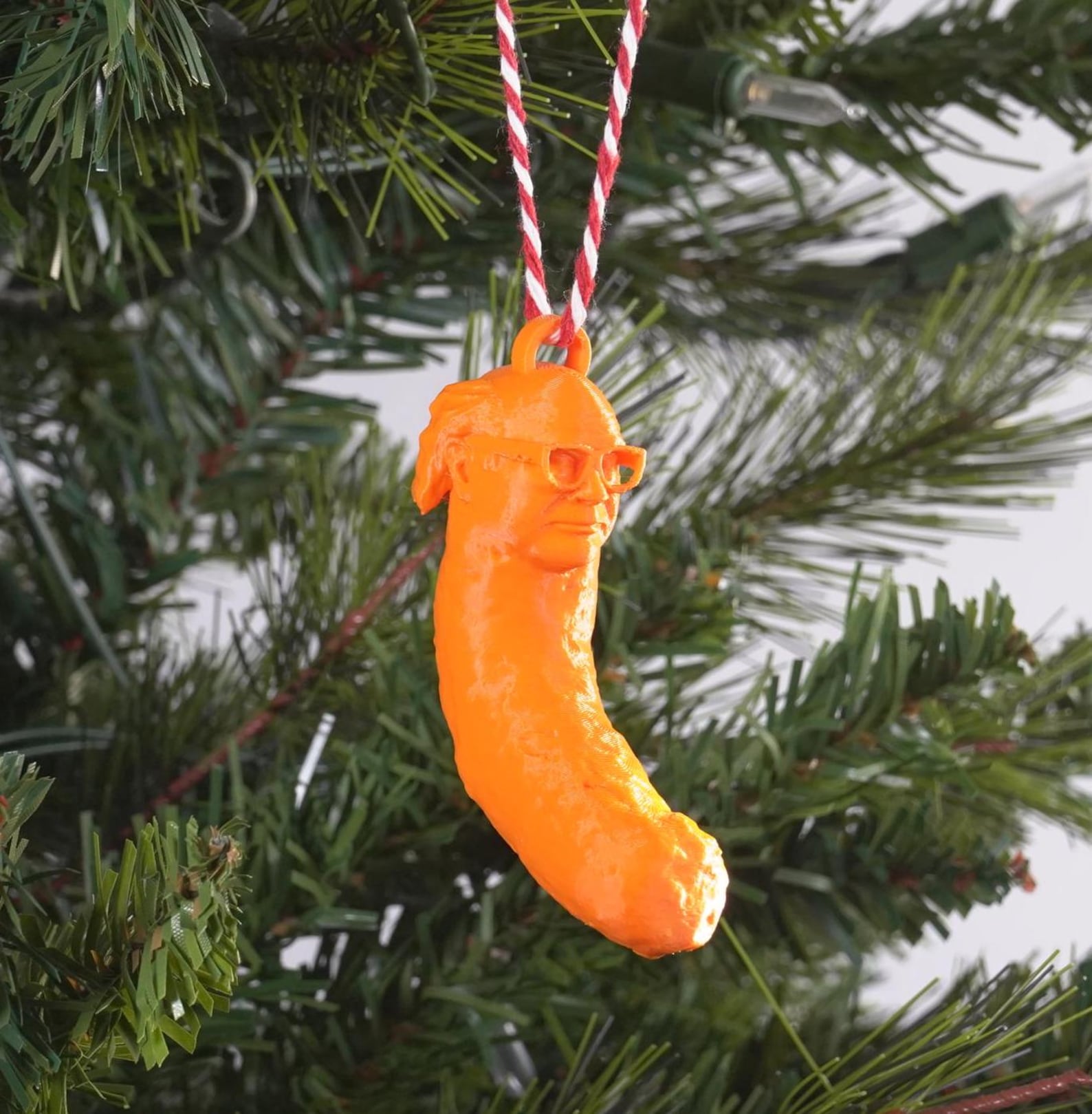 Funny Danny Devito Holiday Ornament