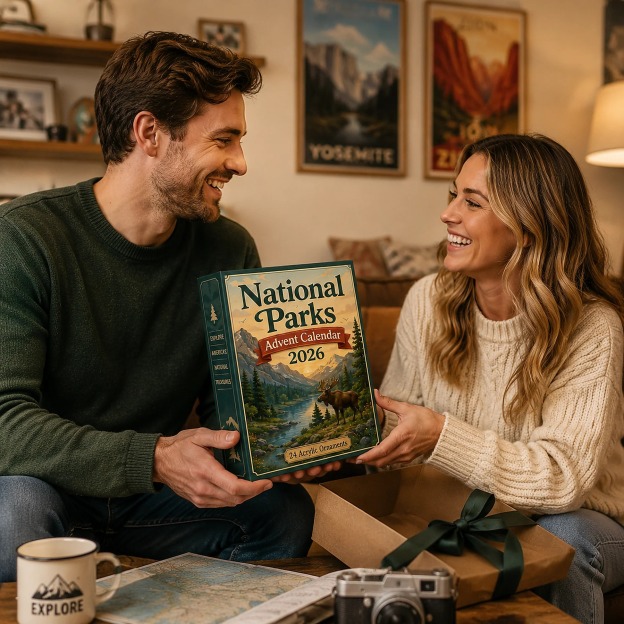 National Parks Advent Calendar 2026 -24-Day Festive Countdown
