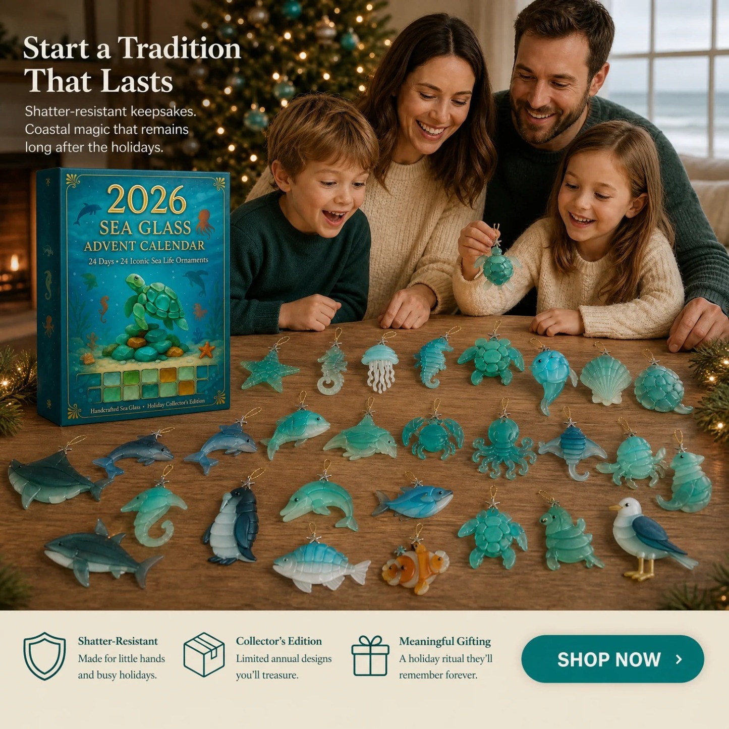 2026 Advent Calendar Ocean Treasures