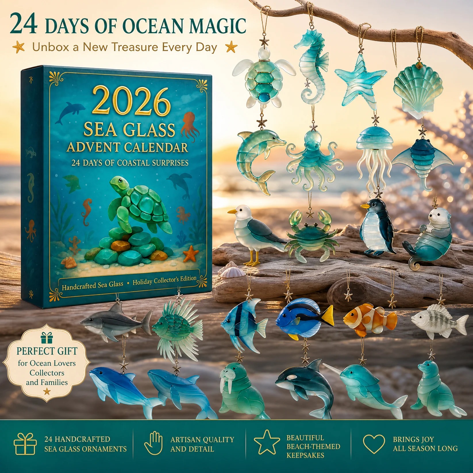 2026 Advent Calendar Ocean Treasures