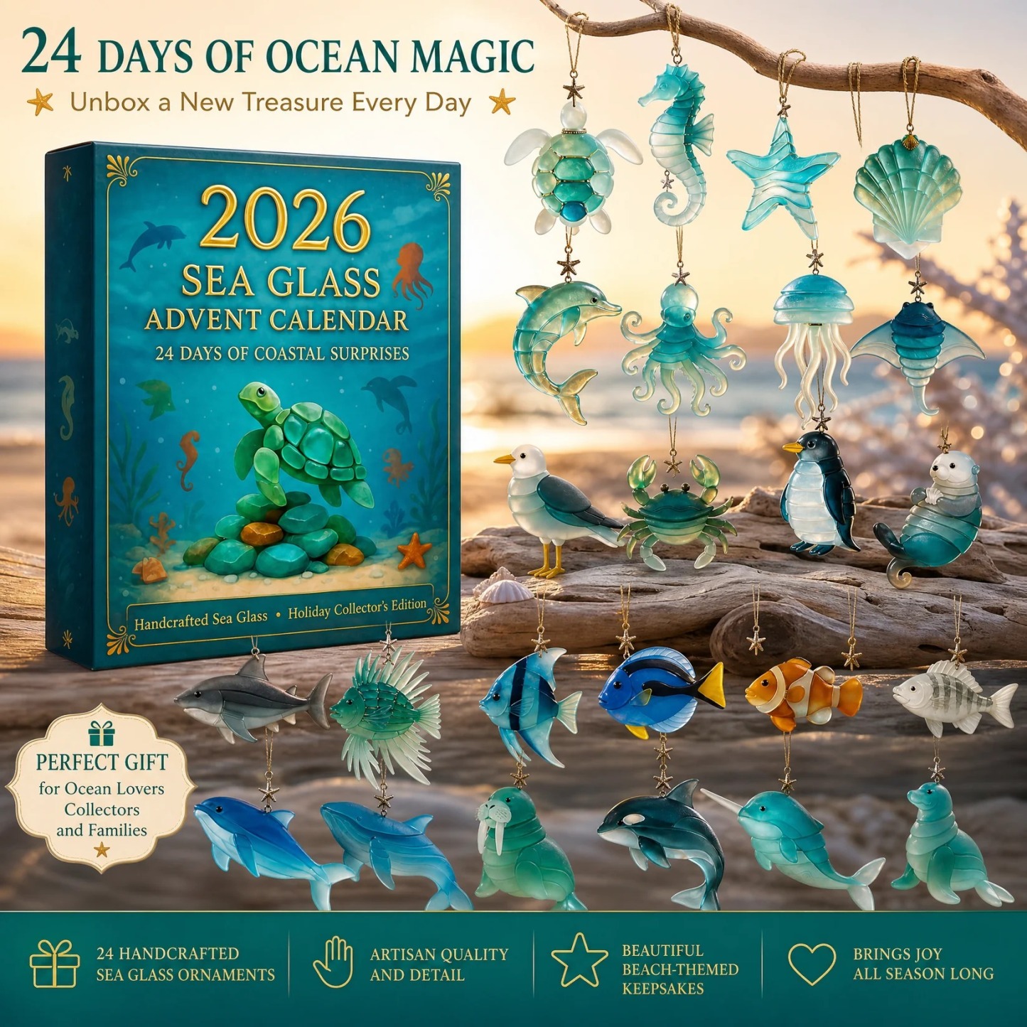 2026 Advent Calendar Ocean Treasures