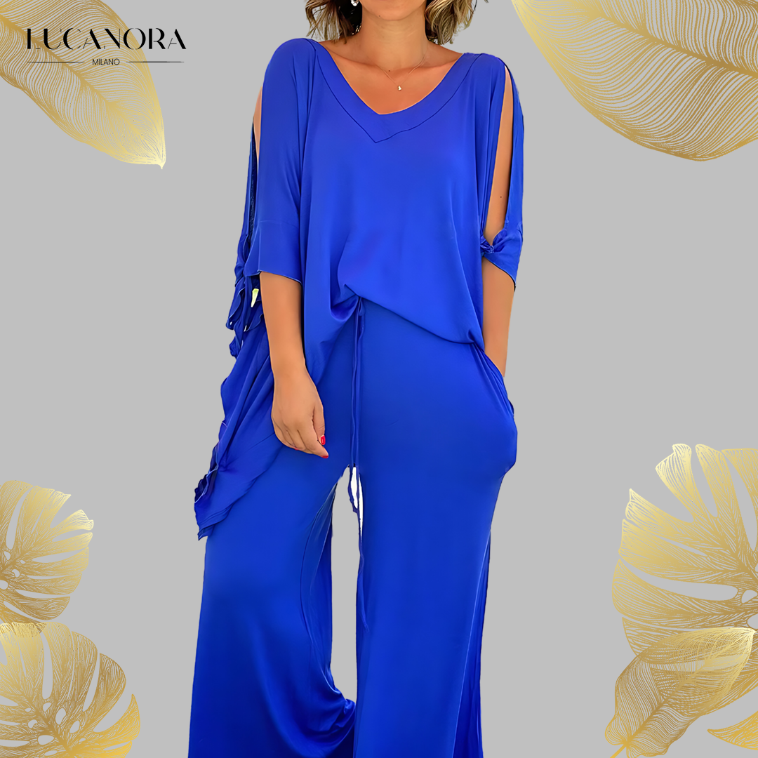 Fashionable, casual two-piece set