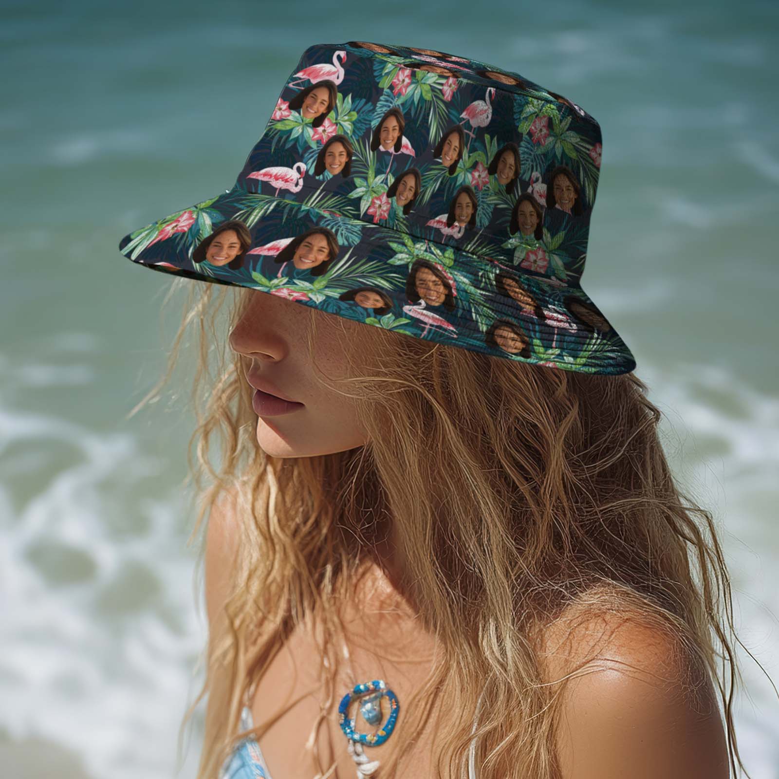 Birdsong Paradise - Custom Unisex Bucket Hat - MyhawaiianshirtsUK