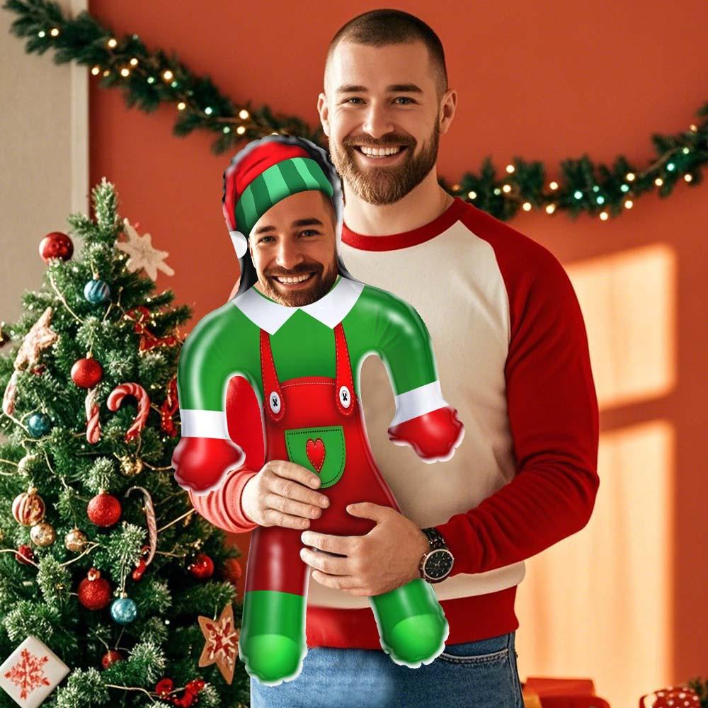 Custom Christmas-Elf Blow Up Doll Inflatable Christmas Doll Gift For Him - MyhawaiianshirtsUK