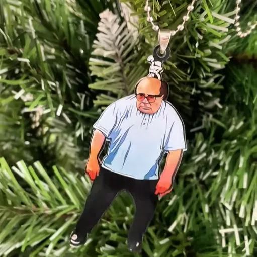 Hanging Frank Reynolds Keychain / Christmas Ornament  - It's Always Sunny in Philadelphia - MyhawaiianshirtsUK