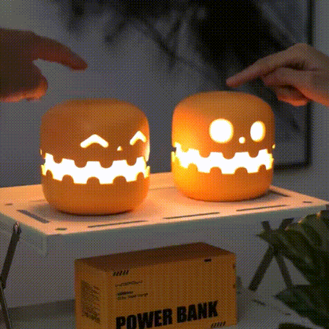Veilleuse Citrouille - Cadeau Amusant Et Créatif, Lampe D'ambiance, Décoration D'halloween, Lanterne Citrouille Pour Halloween - MyHawaiianShirtsFR