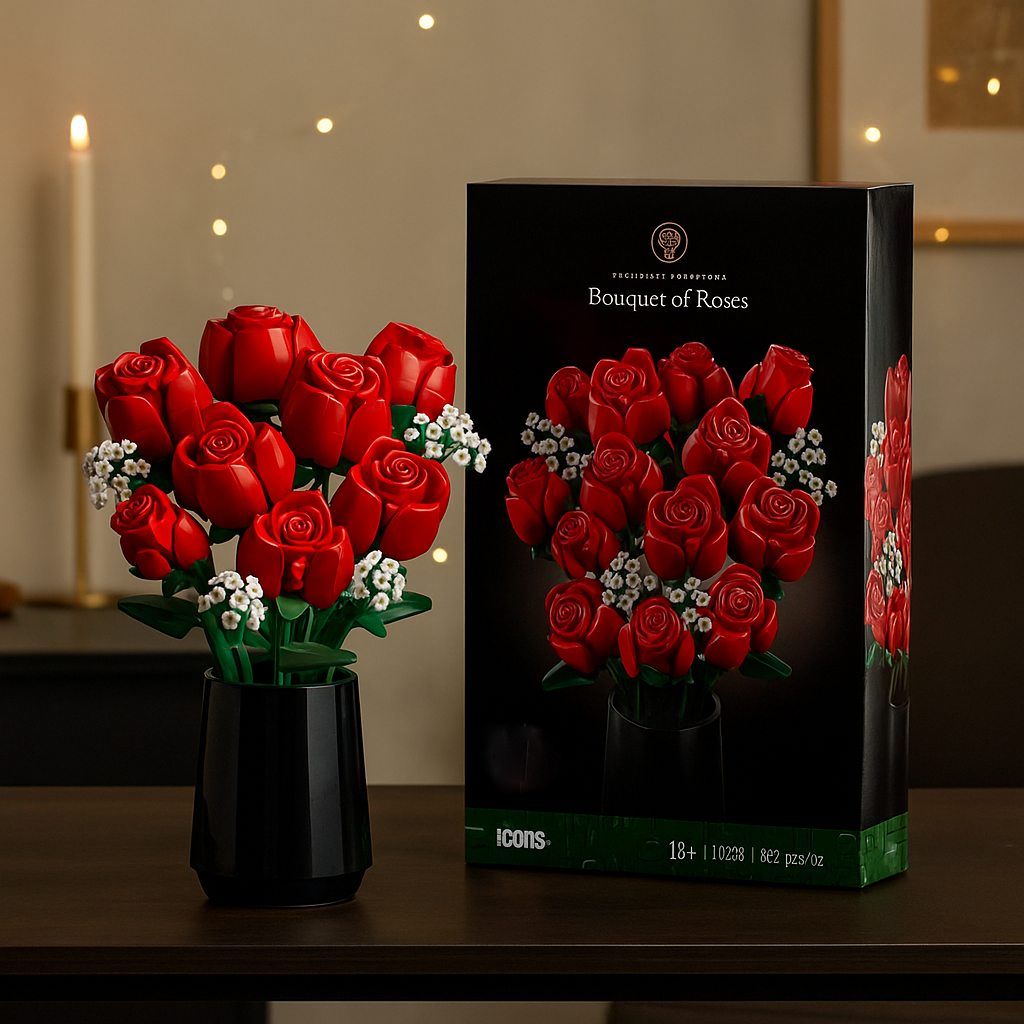 Blocs De Construction De Bouquets De Fleurs Pour Décoration De Noël Et D'intérieur - MyHawaiianShirtsFR