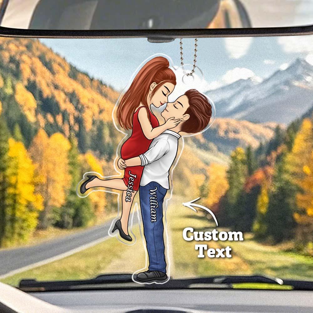 Charms De Couple Personnalisés Pour La Saint-valentin - MyHawaiianShirtsFR