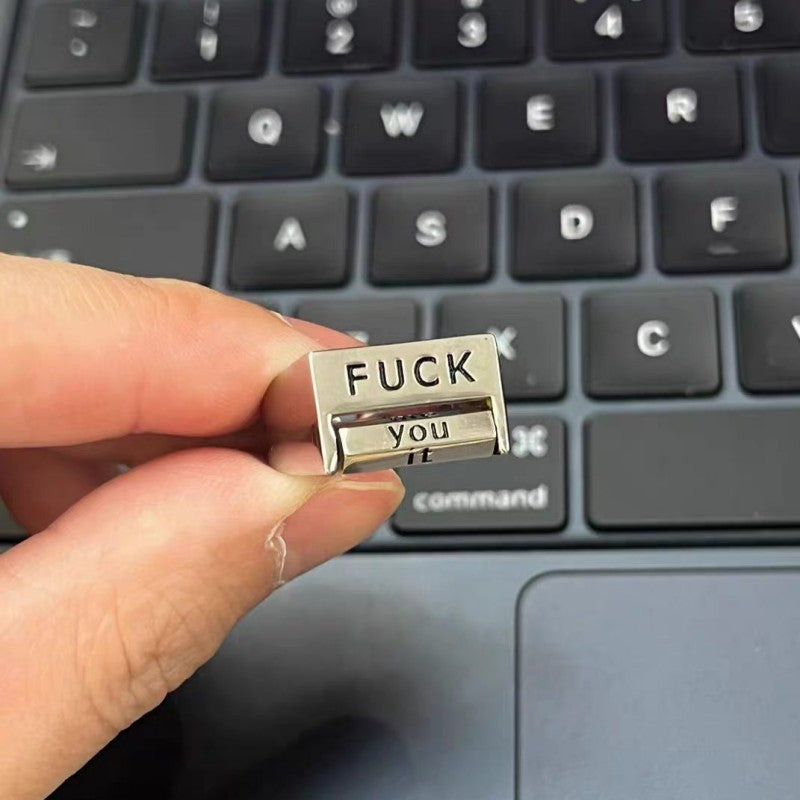 Bague D'humeur Rotative Créative, Bague Émotionnelle Amusante Pour Soulager Le Stress Et Affirmer Son Style