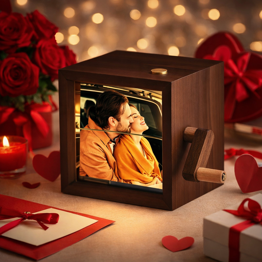 Individuell Gestaltbares, Handbetriebenes Daumenkino-set Mit Animationsfunktion – Mechanisches Fotoalbum Für Paare - MyHawaiianShirtsDE