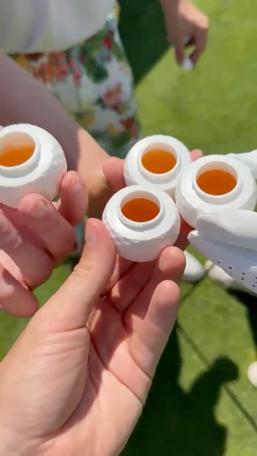 Golf-schnapsgläser-set, 3-teilig/box – Lustige Trink-shots Für Golffans Und Partys