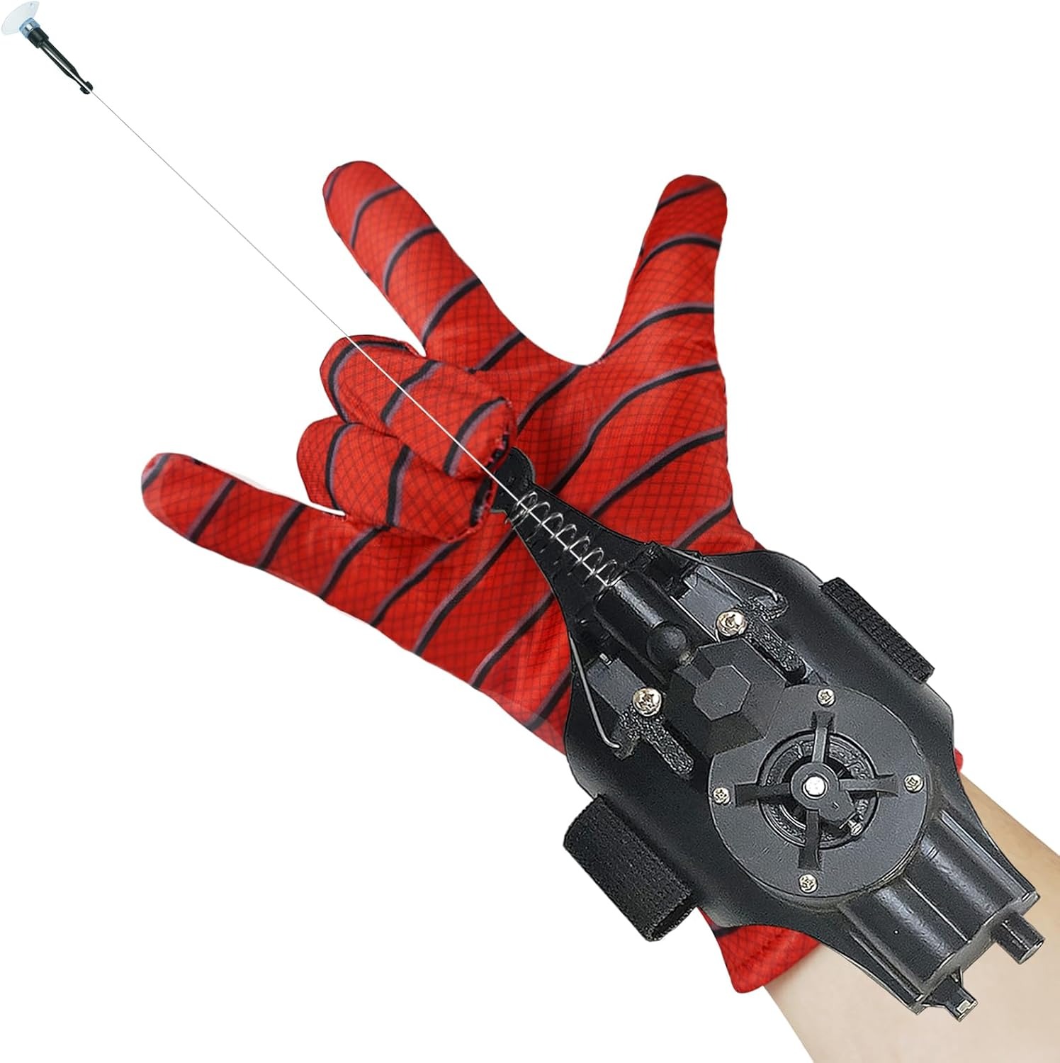 Web-Shooter, Spinnen-Seidenwerfer Für Kinder – USB-Aufladung, Seilwerfer – Kann Kleine Gegenstände Greifen, Superhelden-Handgelenkspielzeug, Cosplay-Armschienen, Zubehör