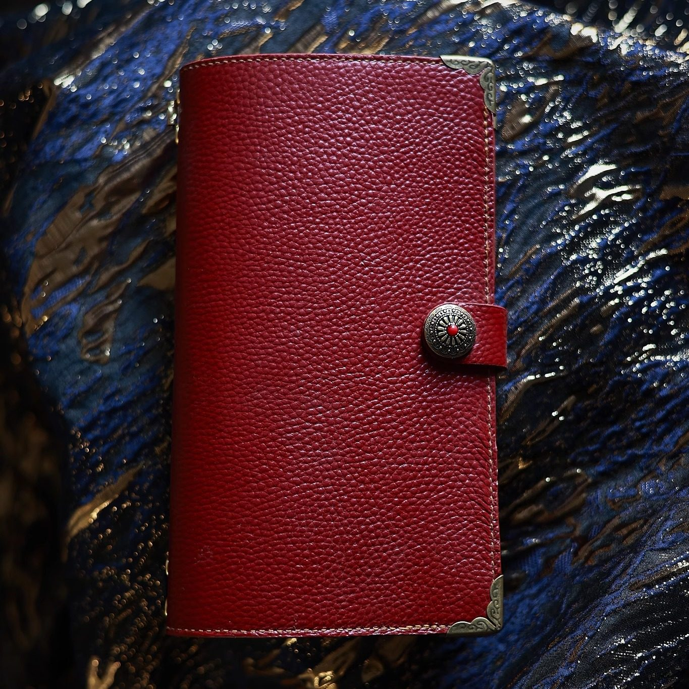 A6 Genuine Leather TN Notebook | Vintage Refillable Blank Pages