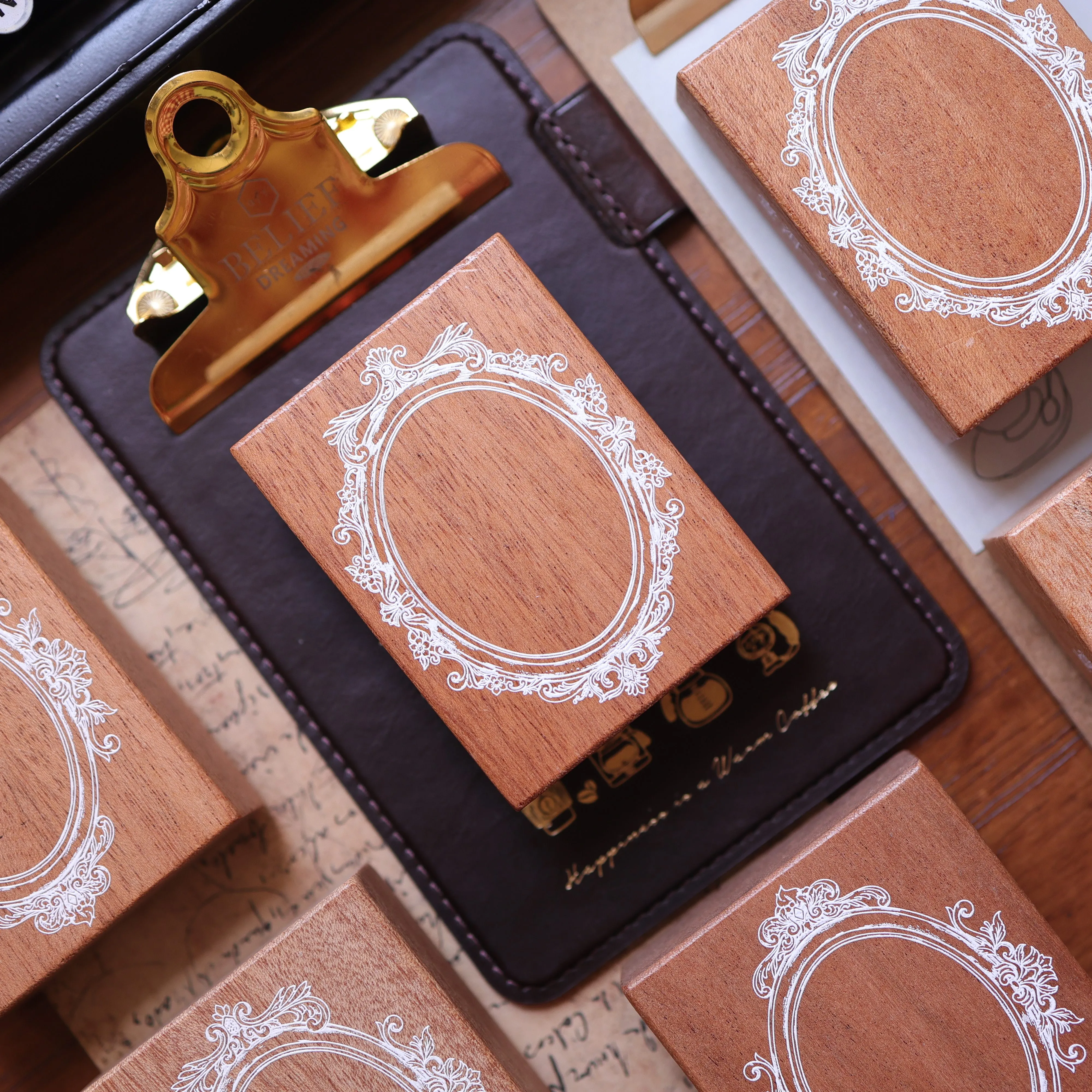 YIER Studio Frame Wood Stamp