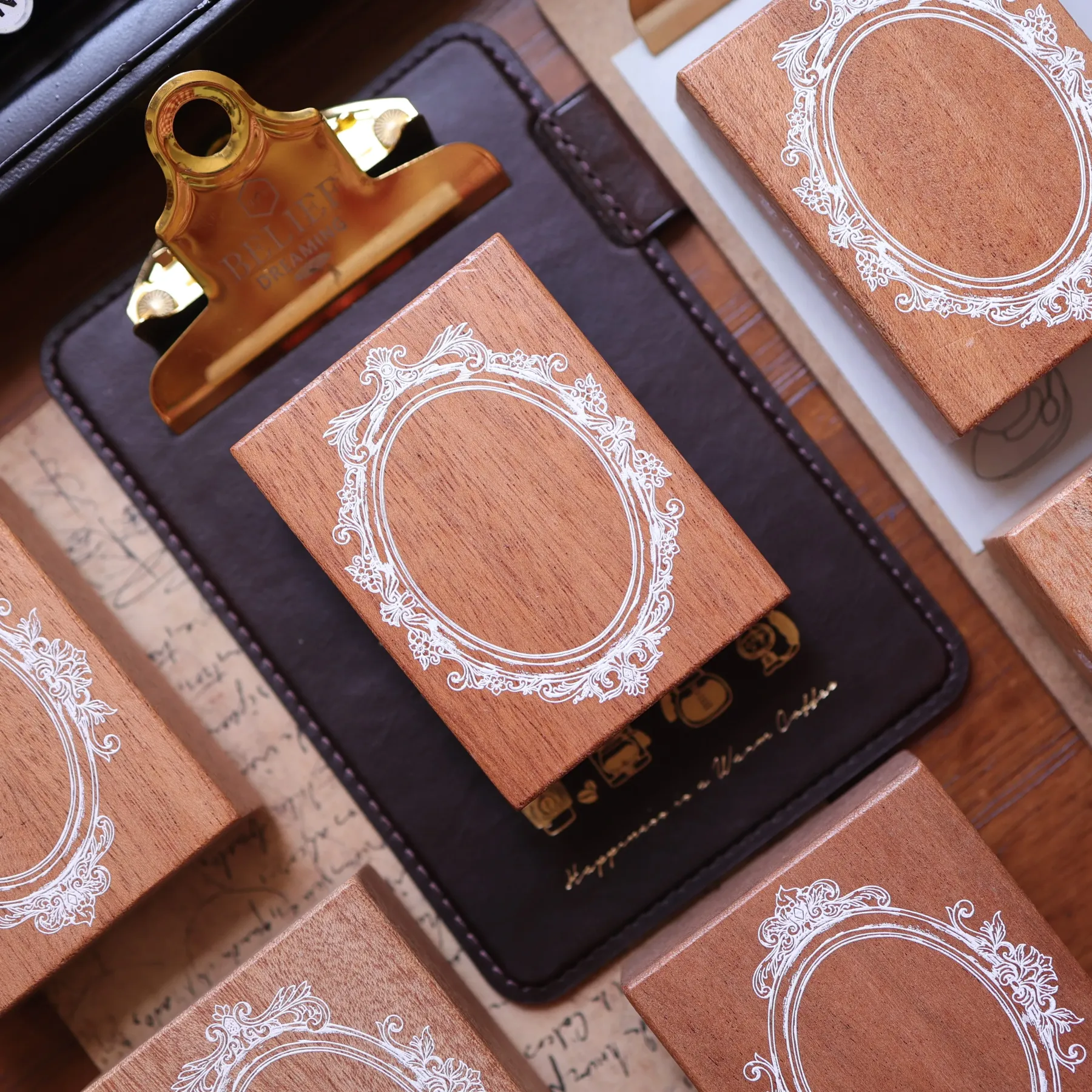 YIER Studio Frame Wood Stamp