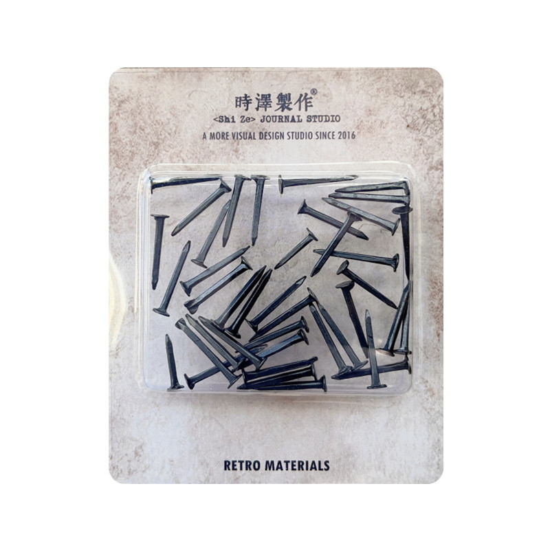 4pcs Vintage-style nail Scrapbooking metal materials