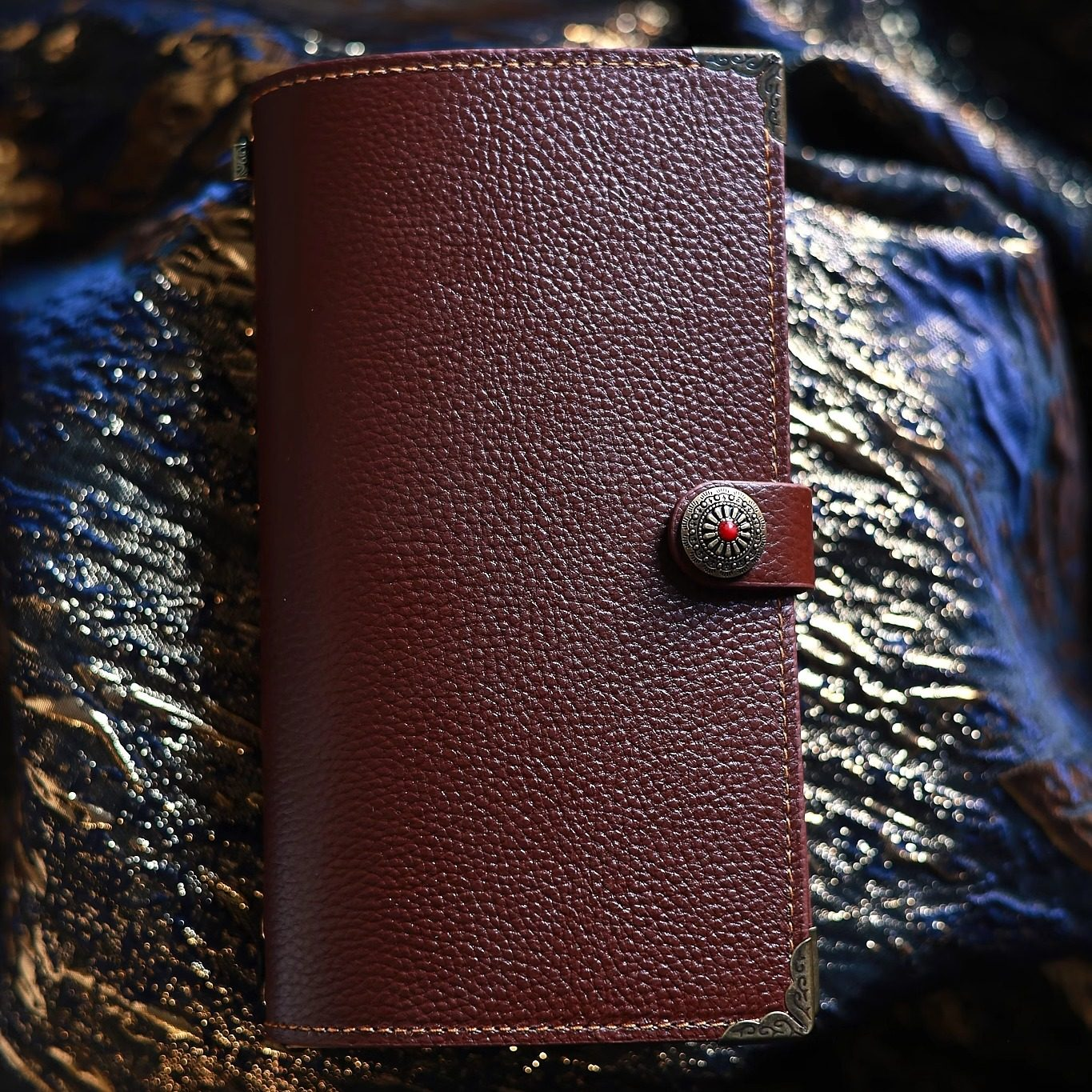A6 Genuine Leather TN Notebook | Vintage Refillable Blank Pages