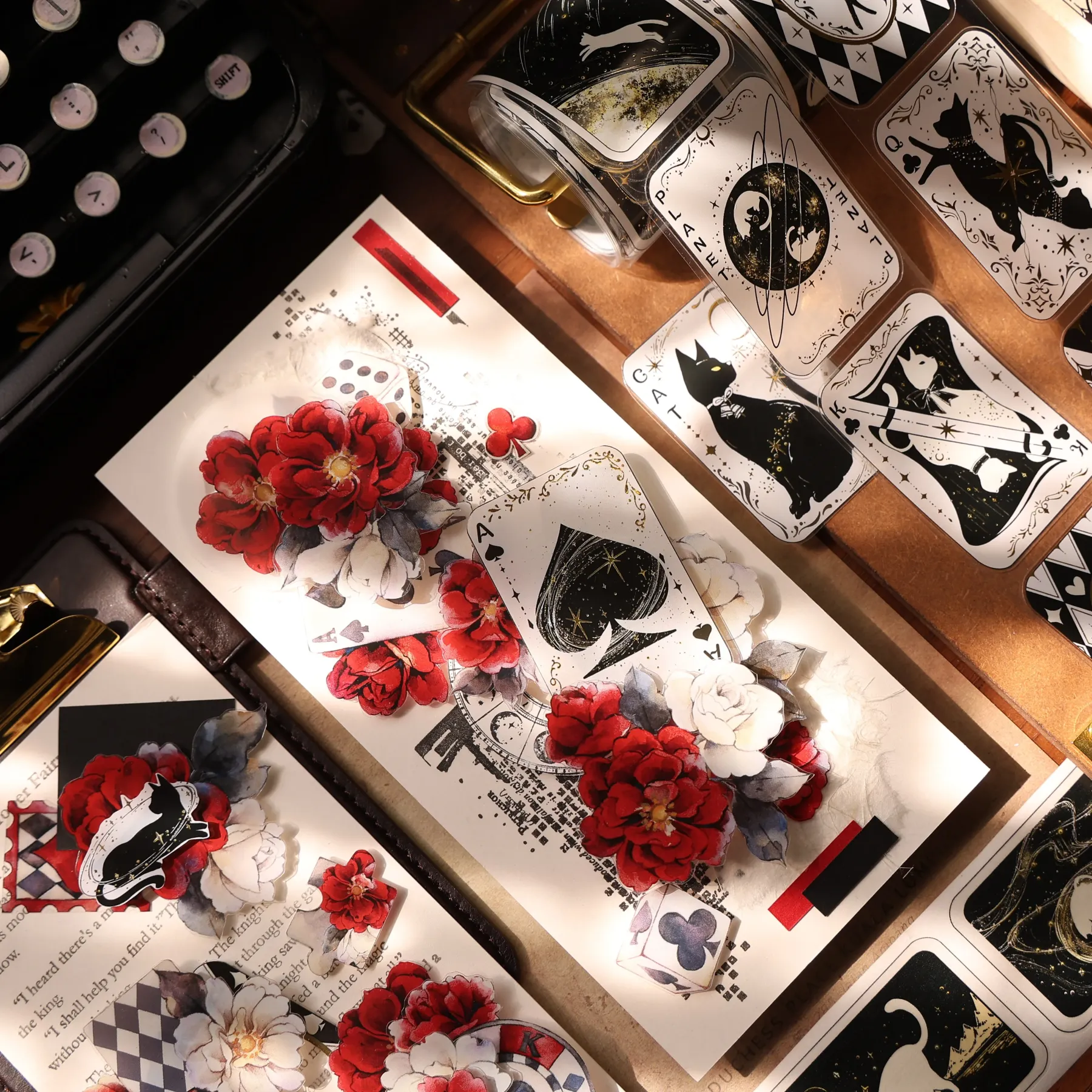 YIER Studio Zodiac Playing Cards PET Washi Tape 1.77*196.85 inch