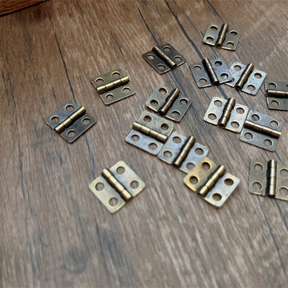 4pcs Mini Hinges Scrapbooking metal materials