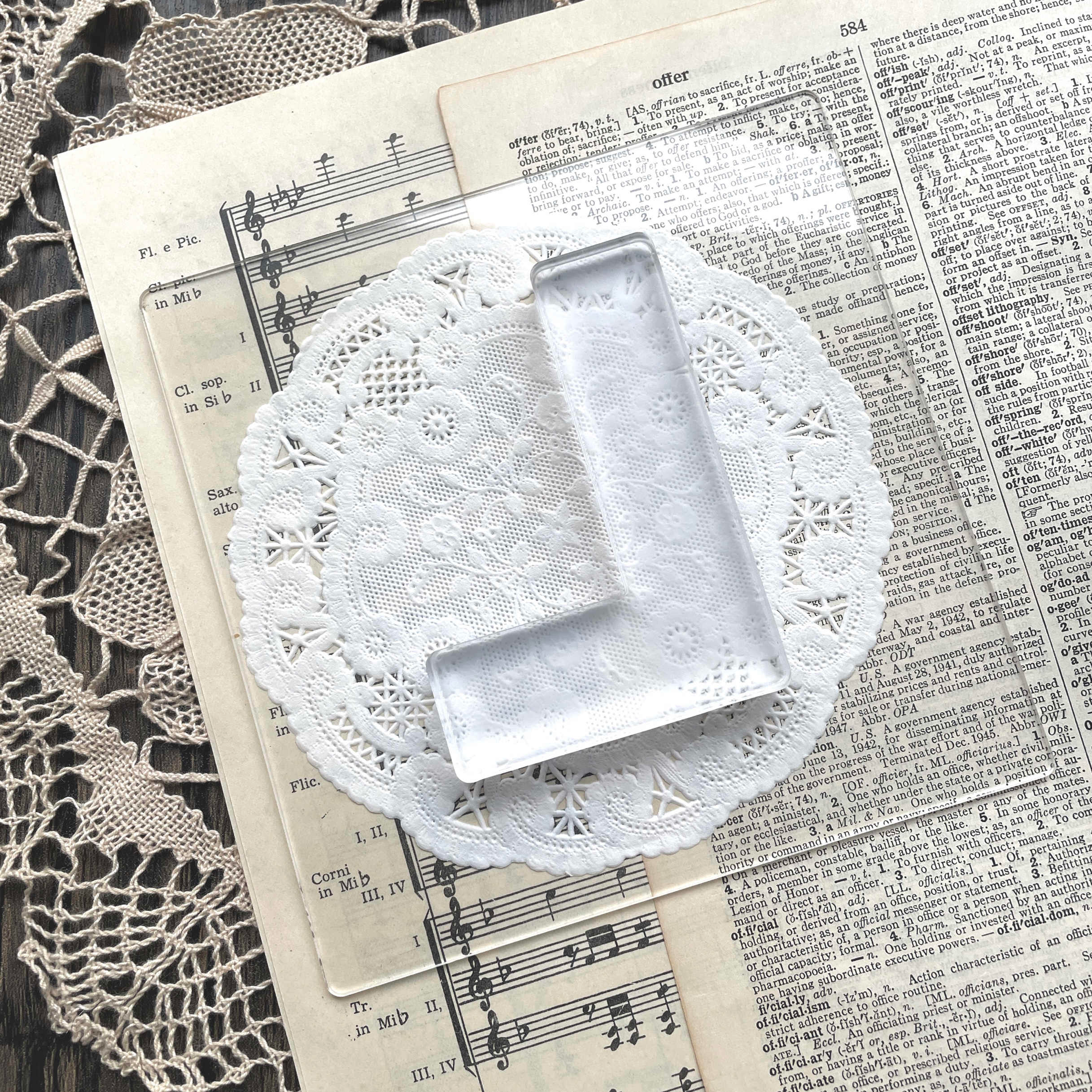Stamp Positioner Tool - Perfect for Scrapbooking and Art Journaling