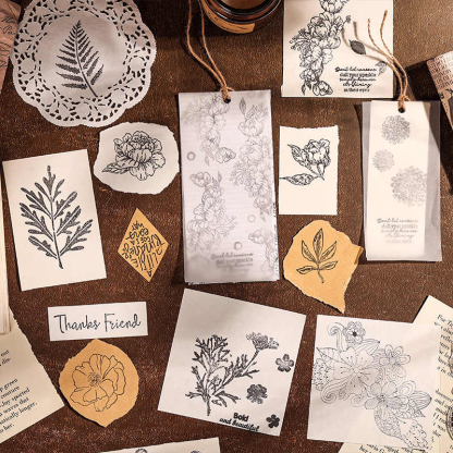 17 Style Clear Silicone Stamps for DIY Scrapbooking Card Making