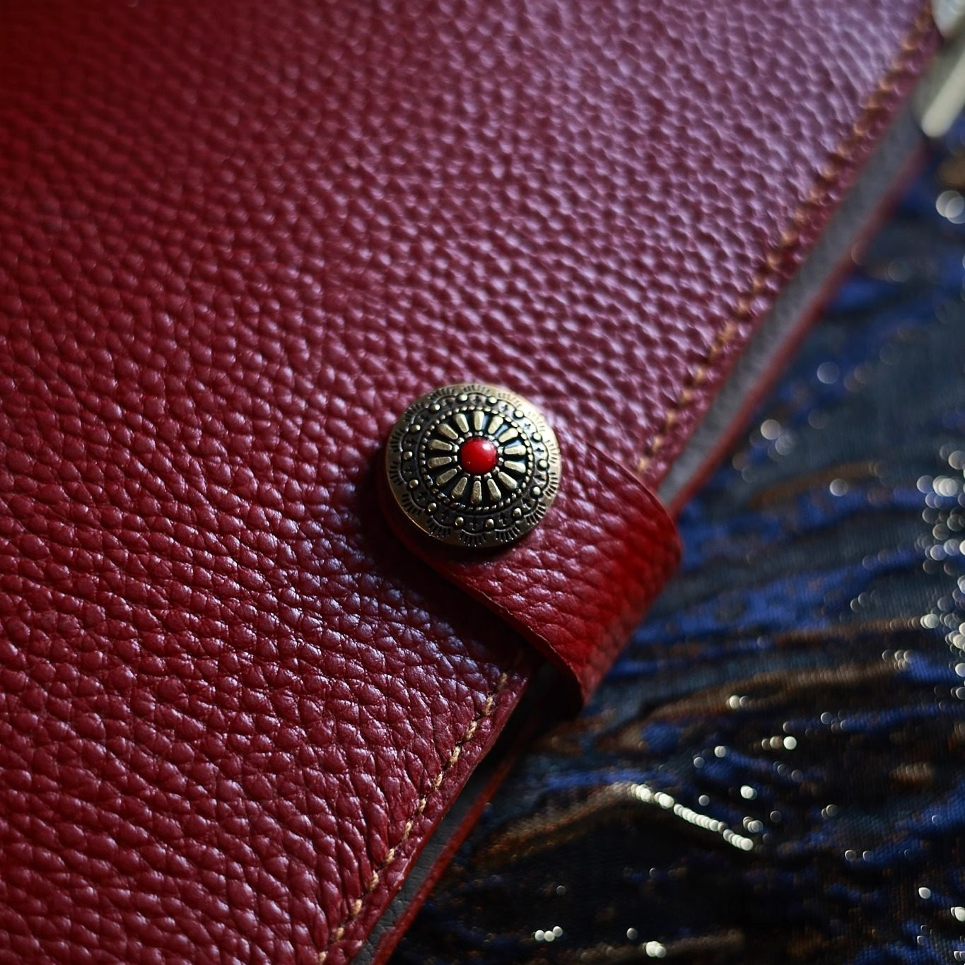 A6 Genuine Leather TN Notebook | Vintage Refillable Blank Pages