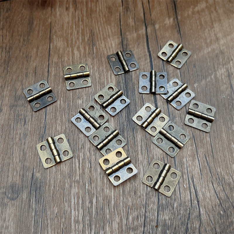 4pcs Mini Hinges Scrapbooking metal materials